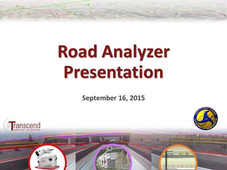 Road Analyzer Presentation