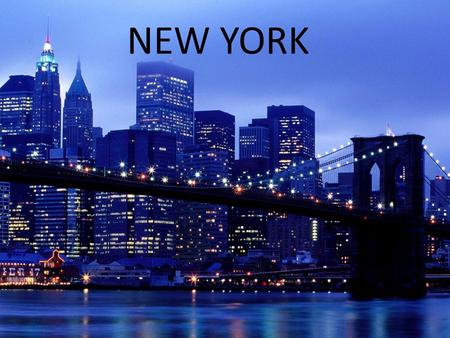 NEW YORK. New York City is the biggest one in the USA and one of the biggest cities in the world. Population: 8 363 710 peoples. NY is placed on the Atlantic.