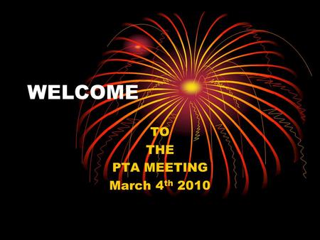 WELCOME TO THE PTA MEETING March 4 th 2010 INTRODUCTION My name is Christine and I am: Homeroom to class 204. Math and Science teacher to class 203.