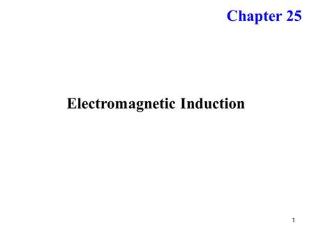 1 Electromagnetic Induction Chapter 25. 2 Induction A loop of wire is connected to a sensitive ammeter When a magnet is moved toward the loop, the ammeter.