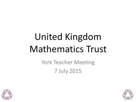 United Kingdom Mathematics Trust