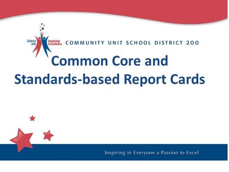 Common Core and Standards-based Report Cards