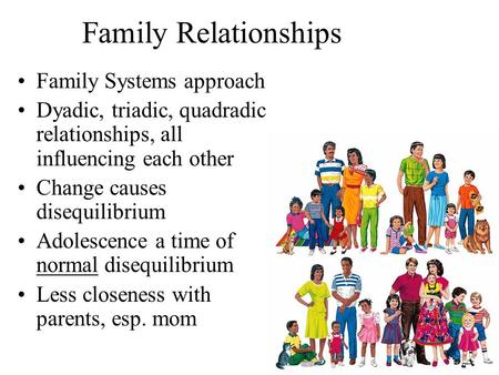 Family Relationships Family Systems approach
