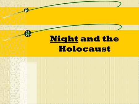Night and the Holocaust. Opening Discussion Questions Respond to the two questions below in complete sentences. These are the first two questions on your.