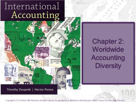 Chapter 2: Worldwide Accounting Diversity