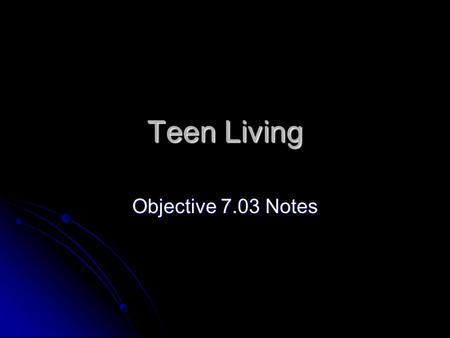 Teen Living Objective 7.03 Notes. Lactose Intolerance A person experiences gas, bloating, abdominal pain, and diarrhea when eating dairy products. A person.