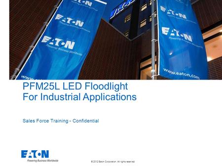 PFM25L LED Floodlight For Industrial Applications