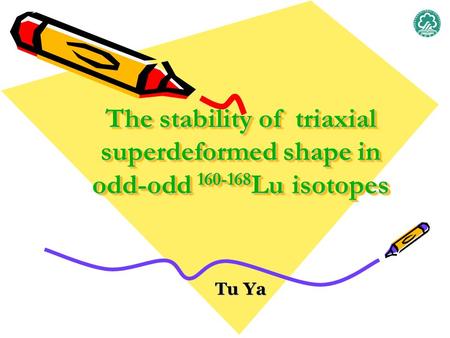 The stability of triaxial superdeformed shape in odd-odd 160-168 Lu isotopes Tu Ya.