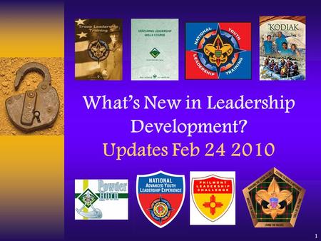 1 What’s New in Leadership Development? Updates Feb 24 2010.