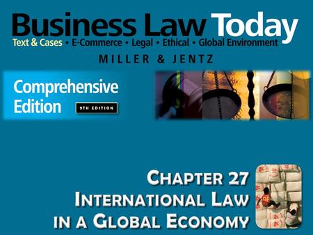 Chapter 27 International Law in a Global Economy
