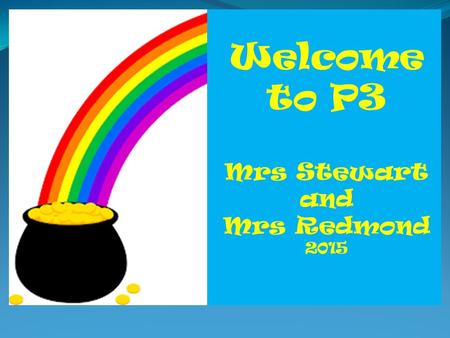 Welcome to P3 Mrs Stewart and Mrs Redmond 2015. Our Expectations In Primary 3, we have been creating a class contract that we created from all the things.