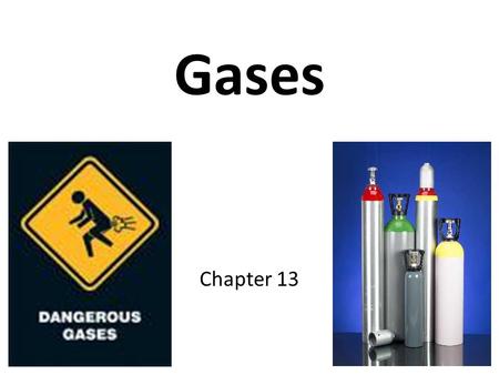 Gases Chapter 13. Kinetic-Molecular Theory of Matter Model for gases Explains why gases behave the way that they do Based on the idea that particles of.