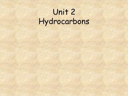 Unit 2 Hydrocarbons. Go to question 1 2 3 4 5 6 7 8 What type of reaction takes place when butene is formed from butane? When propyne reacts with chlorine,