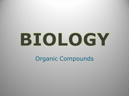 Organic Compounds. A) Organic Compounds Also known as biomolecules Most made of monomers bonded together to form a polymer – Dehydration synthesis / Biosynthesis.