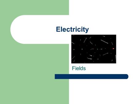 Electricity Fields. electric charges can exert forces on each other A force is that it is a push or pull. What exactly is causing the push or pull between.