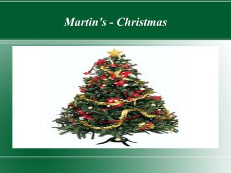 Martin's - Christmas. The History of Christmas Lights The tradition of using small candles to light up the Christmas tree dates back to at least the middle.