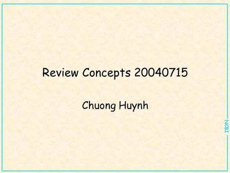 NCBI Review Concepts 20040715 Chuong Huynh. NCBI Pairwise Sequence Alignments Purpose: identification of sequences with significant similarity to (a)