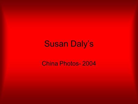 Susan Daly’s China Photos- 2004. Terrain from 37,000 ft.