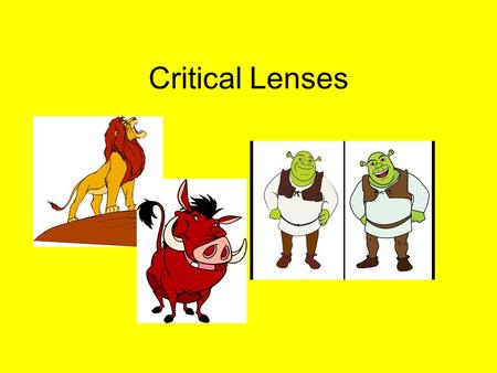 Critical Lenses. ENDURING UNDERSTANDING: The structure of a text affects the meaning. Authors make specific decisions in their writing, based on audience,