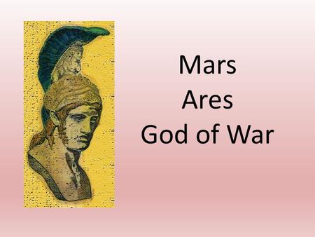 Mars Ares God of War.