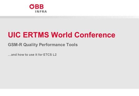 UIC ERTMS World Conference