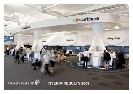 INTERIM RESULTS 2009. » 2 AGENDA Overview & Operating Environment Performance – Long Haul Airline – Short Haul Airline Domestic Tasman & Pacific Islands.