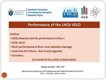 1 Performance of the LHCb VELO Outline LHCb Detector and its performance in Run I LHCb Detector and its performance in Run I LHCb VELO LHCb VELO VELO performance.