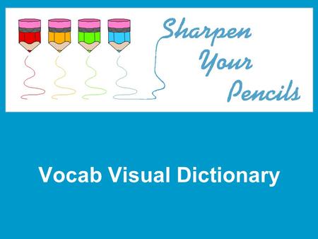 Vocab Visual Dictionary