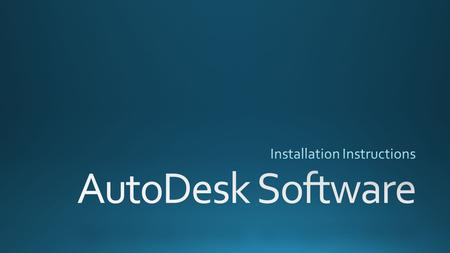 Use THIS LINK to get to AutoDesk’s Educational webpage.THIS LINK.