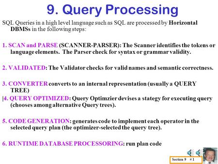 09_Queries_LECTURE2 CODE GENERATION implements the operator, JOIN (equi ...