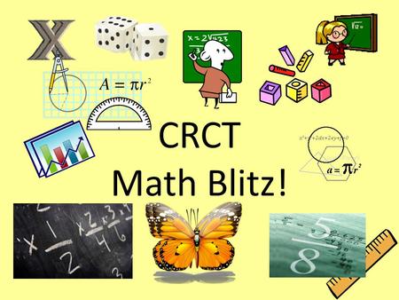 CRCT Math Blitz!. ? Which figure is NOT a polygon?