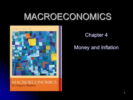 Chapter 4 Money and Inflation