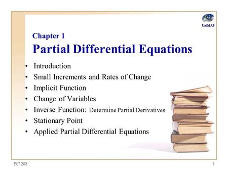 Chapter 1 Partial Differential Equations