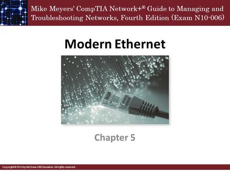 Modern Ethernet Chapter 5.