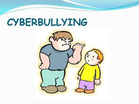 CYBERBULLYING. What is it? Cyber bullying is bullying or harassment that happens online. It can happen in an email, a text message, an online game, or.