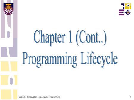 Programming Lifecycle