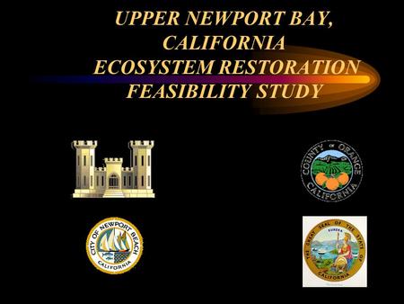 UPPER NEWPORT BAY, CALIFORNIA ECOSYSTEM RESTORATION FEASIBILITY STUDY.