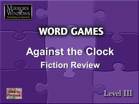 Against the Clock Fiction Review Against the Clock Fiction Review Click to Continue.