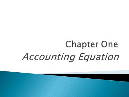 Accounting Equation. “ACCOUNTING IS THE LANGUAGE OF BUSINESS” Another language.