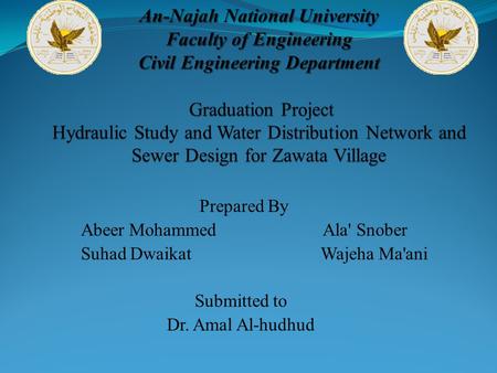Prepared By Abeer Mohammed Ala' Snober Suhad Dwaikat Wajeha Ma'ani Submitted to Dr. Amal Al-hudhud.