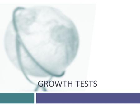 GROWTH TESTS. 2 The compounding effect…  Assume that you are looking at Twitter and that the revenues currently are $ 600 million. Assume also that you.