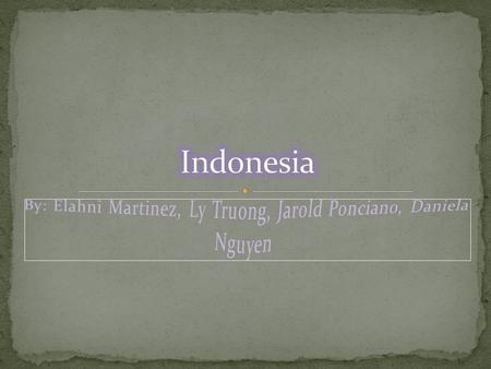  The capital of Indonesia is Jakarta.  The official language is Indonesian.  The official scripts is Latin Alphabet.  Indonesia’s Demonym is Indonesian.