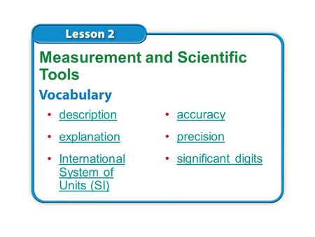 description explanation International System of Units (SI)International System of Units (SI) Measurement and Scientific Tools accuracy precision significant.