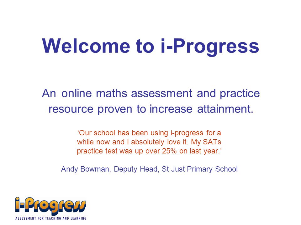 Online Assessment - WELCOME!