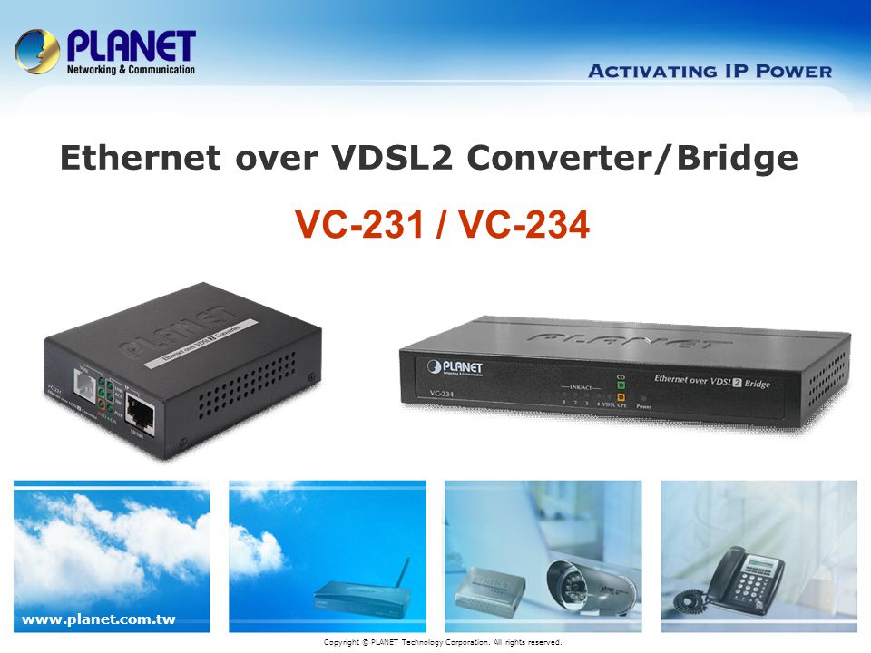Ethernet Over Vdsl2 Converter Bridge Ppt Video Online Download
