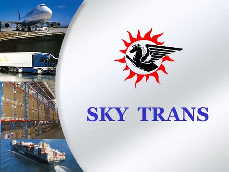SKY TRANS. BRIEF INTRODUCTION COMPANY HISTORY FREIGHT FORWARDING AIR TRANSPORTATION SEA TRANSPORTATION CUSTOMS CLEARANCE BONDED WAREHOUSE INFORMATION.
