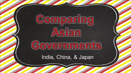 India, China, & Japan. Federal Republic Sansad Bhavan – India’s Parliament Building.