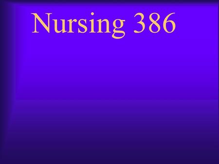 Nursing 386. Your Assignment:  Summarize two research articles that address the clinical issue. Acquire these articles by searching various databases.