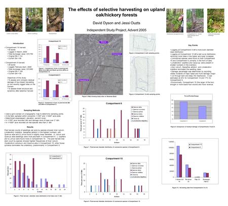 The effects of selective harvesting on upland oak/hickory forests David Dyson and Jessi Ouzts Independent Study Project, Advent 2005 Introduction Coarse.