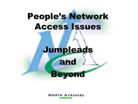 People’s Network Access Issues Jumpleads and Beyond.